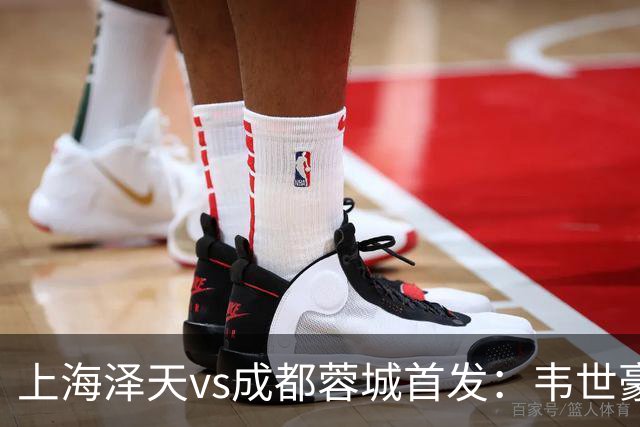 上海泽天vs成都蓉城首发：韦世豪、拜合拉木登场，帅惟浩替补
